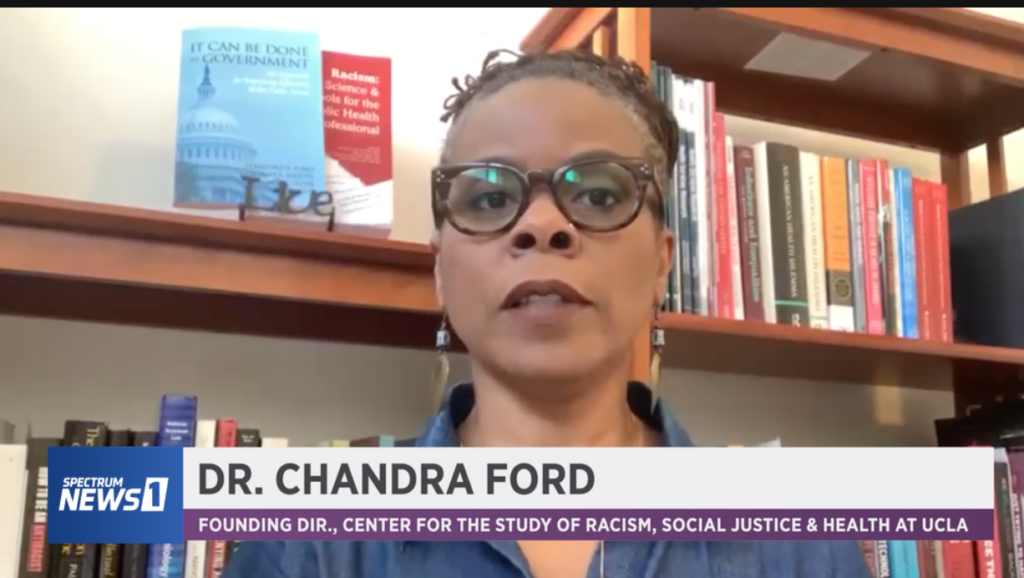Dr. Chandra Ford, racism, african american, covid-19, families, Frontliners, LA, Los Angeles, Connect Black